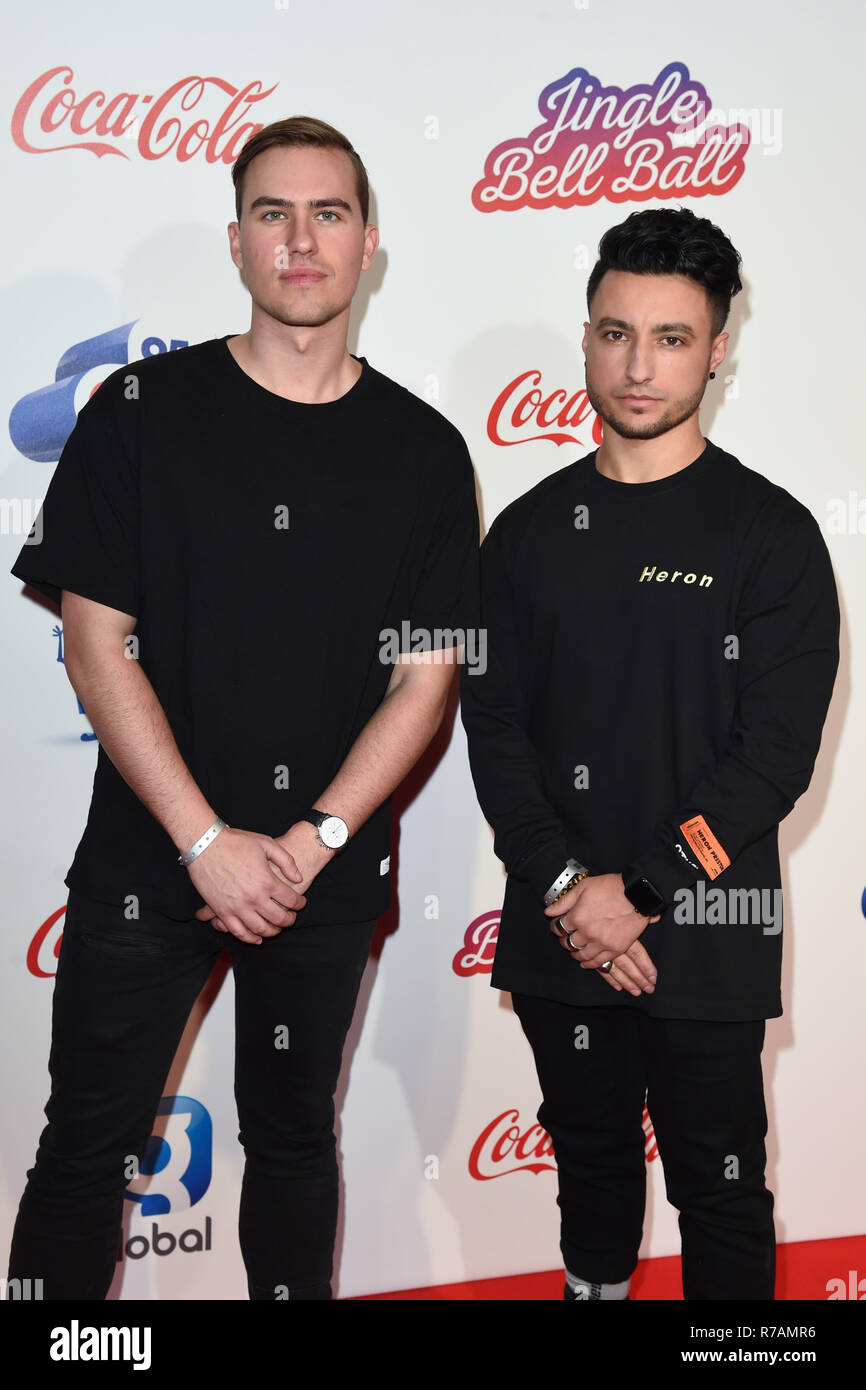 London, Großbritannien. 8. Dezember 2018. Laut Luxus in der Hauptstadt Jingle Bell Ball 2018 mit Coca-Cola, O2-Arena in London. Bild: Steve Vas/Featureflash Credit: Paul Smith/Alamy leben Nachrichten Stockfoto