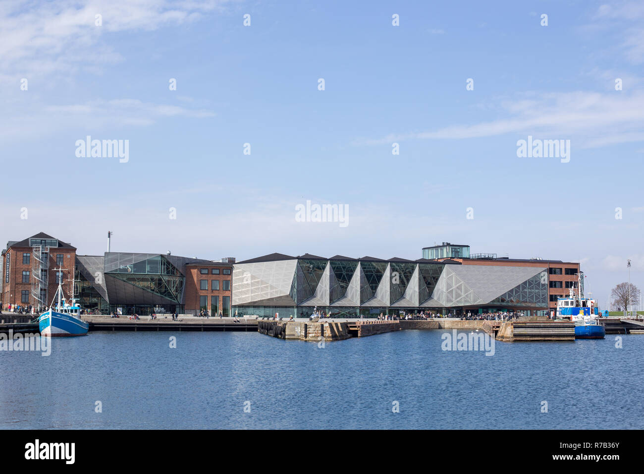 Die Kultur Yard in Helsingor, Dänemark Stockfoto