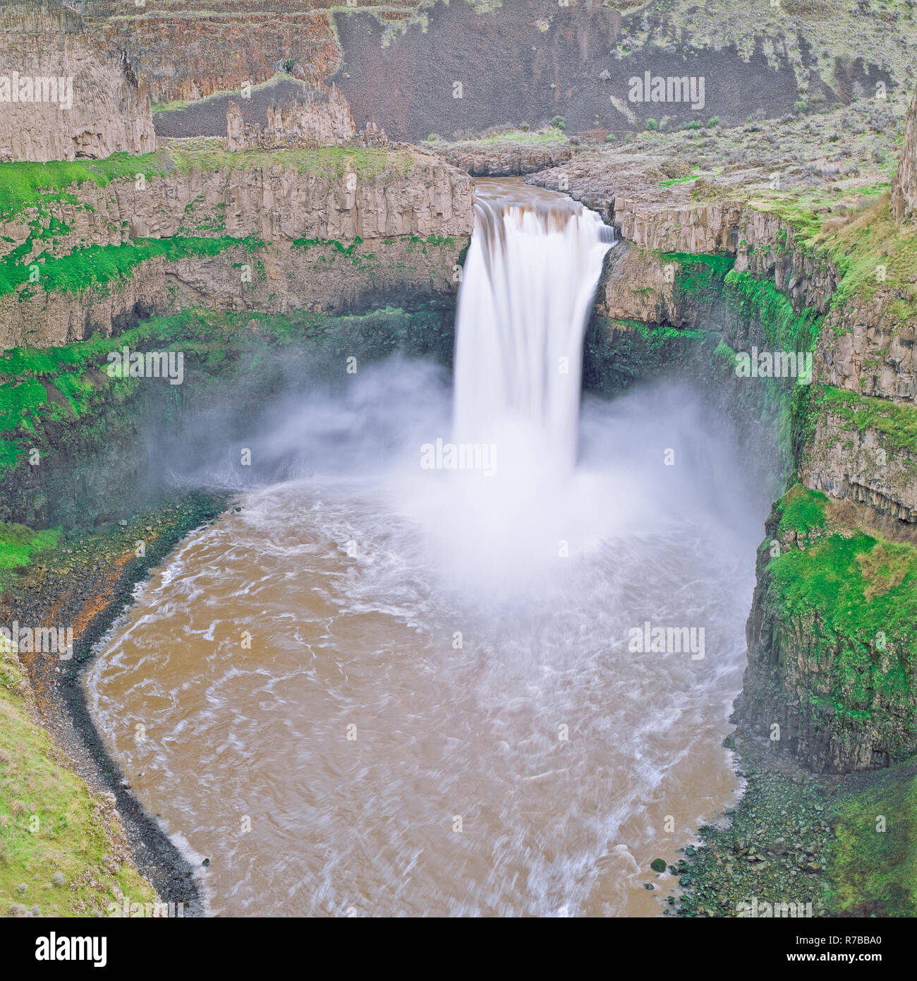 Palouse fällt am Palouse River in der Nähe von Hooper, washington