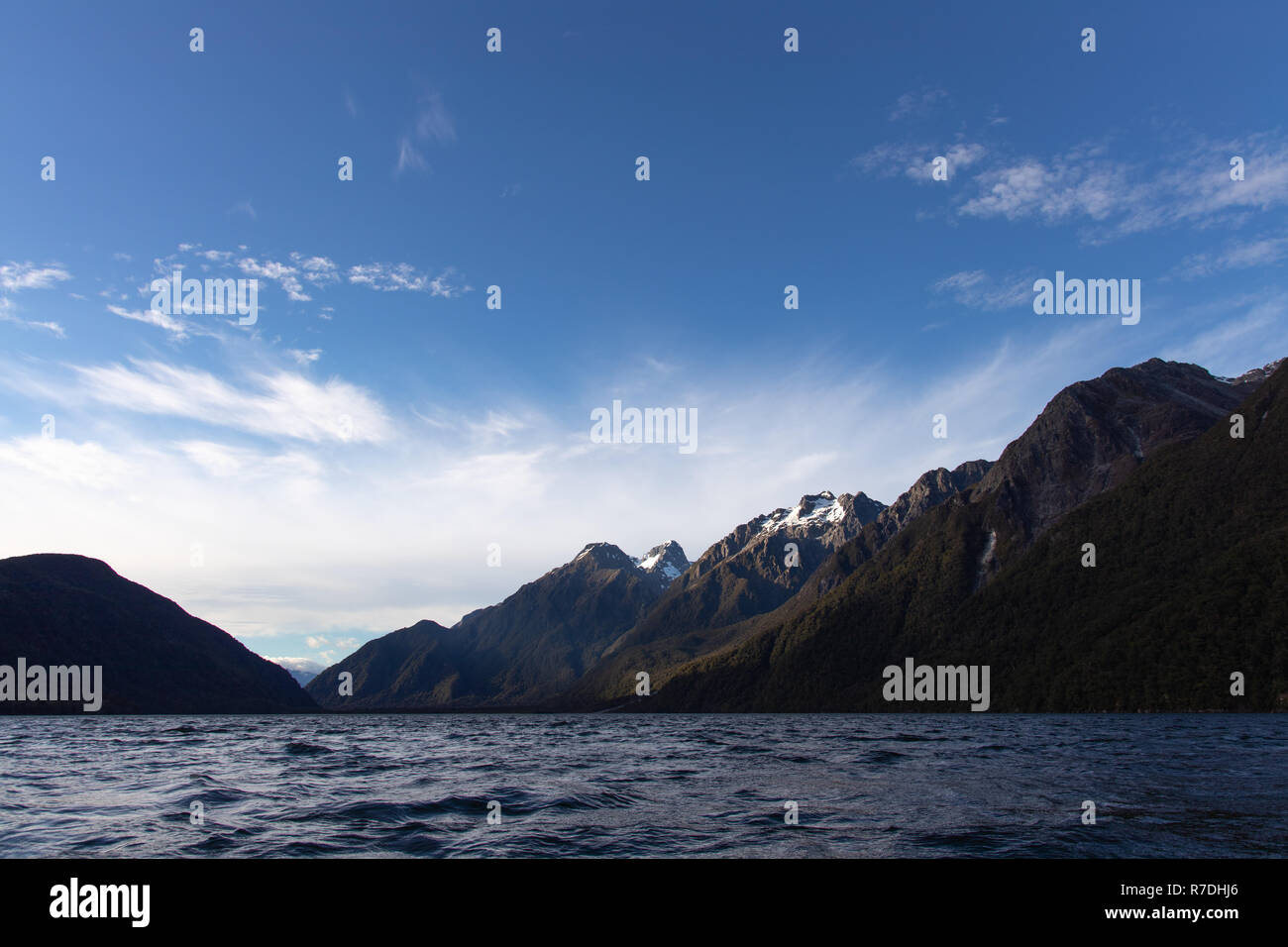 Lake McKerrow, Fiordland National Park, Neuseeland Stockfoto