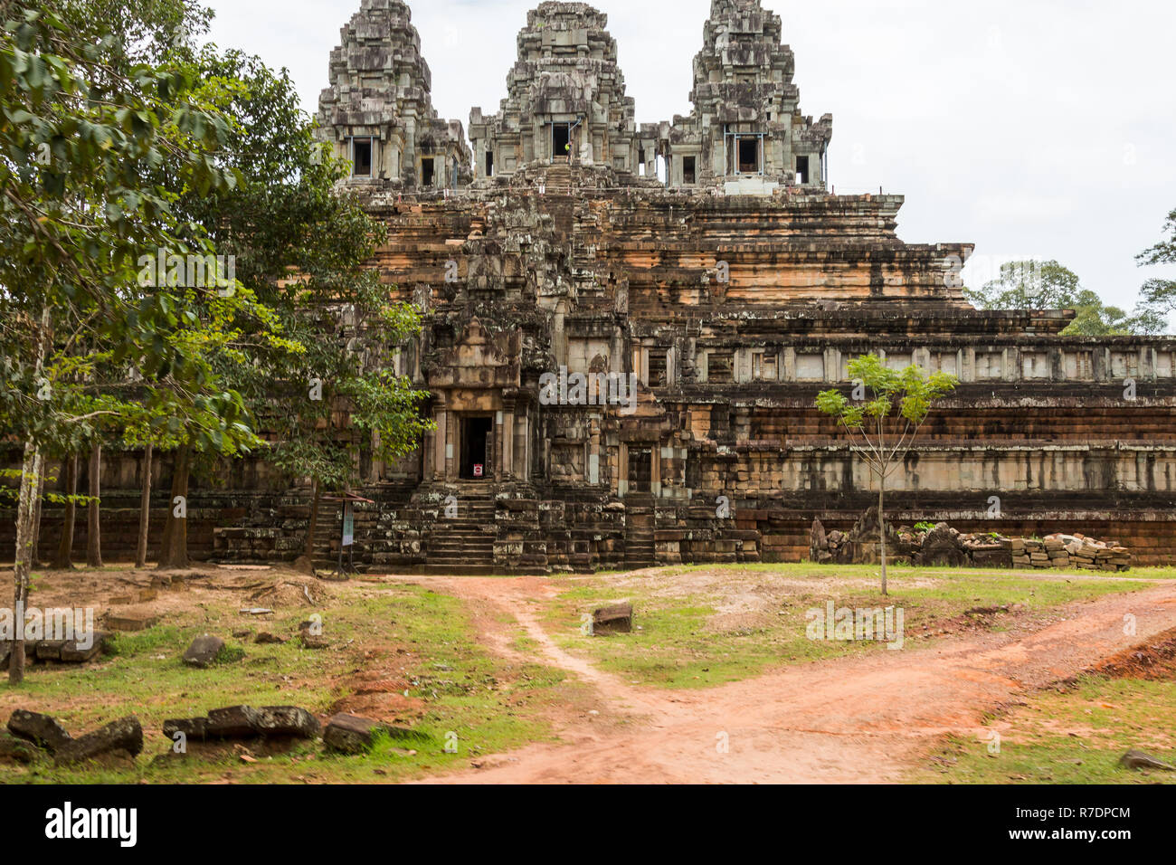 Ta Keo Tempel in Angkor Archäologischer Park, in der Nähe von Siem Reap, Kambodscha Stockfoto