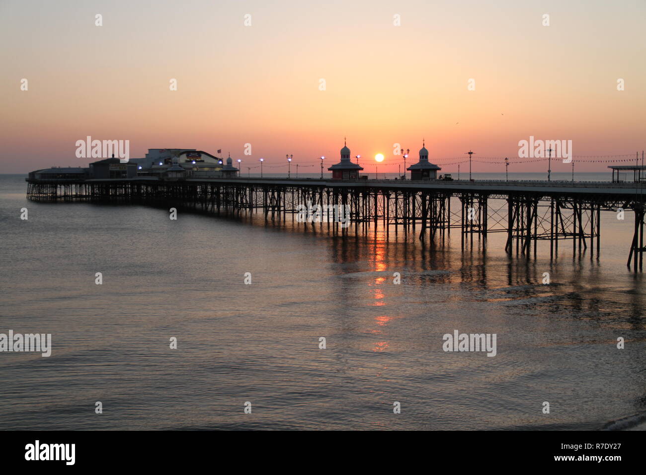 North Pier in Blackpool England Großbritannien Stockfoto