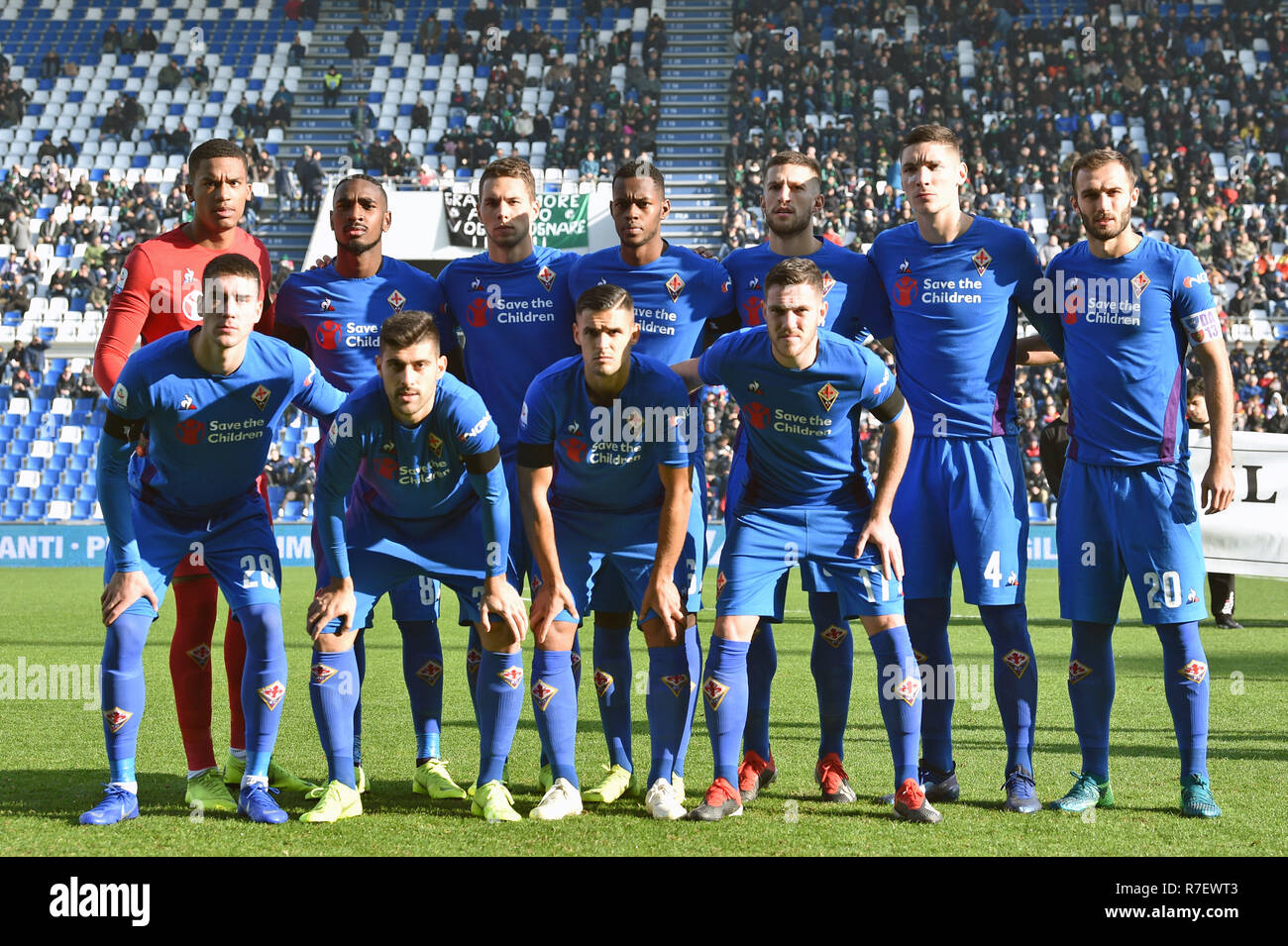 Foto Massimo Paolone Lapresse 9 Dicembre 2018 Reggio Emilia Italien Sport Calcio Sassuolo Vs Fiorentina Campionato