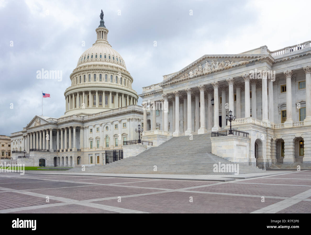 USA, Washington, dem US Capitol Gebäude Startseite des US-Kongresses Stockfoto