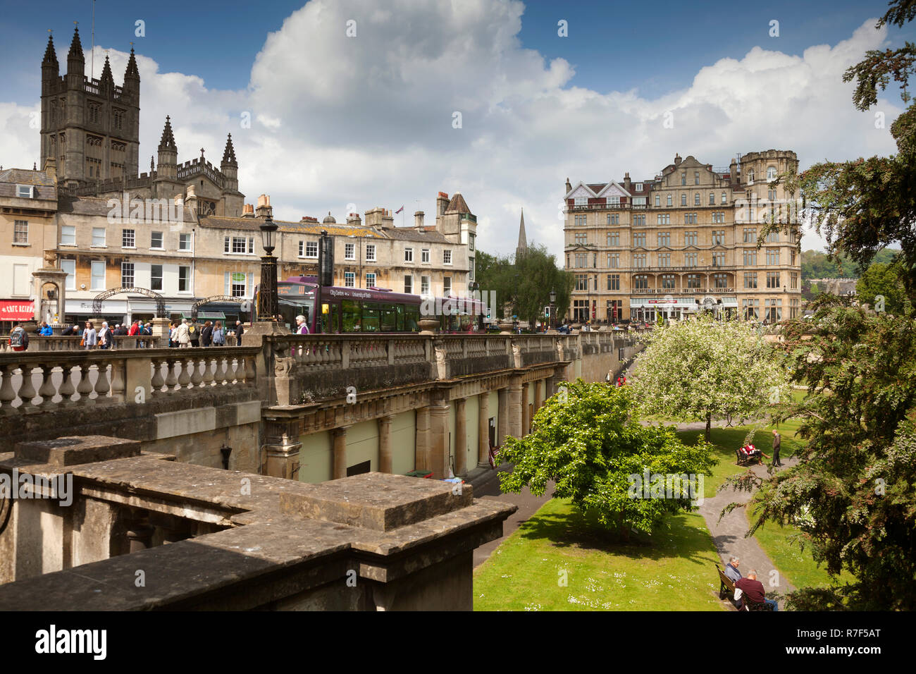 Pierrepont Street, Orange Grove, Badewanne, Sommerset, England, Großbritannien, Stockfoto