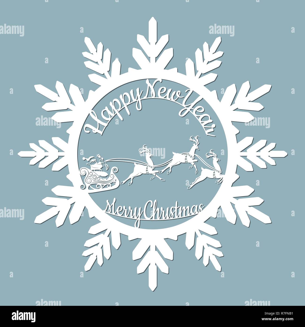 Santa Weihnachten Vorlage Schablone Stockfotos Und Bilder Kaufen Alamy