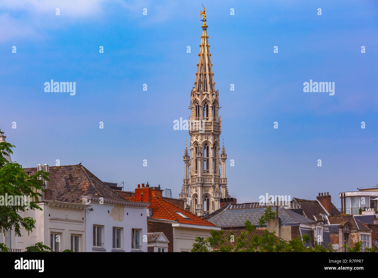 Brussels City Hall in Brüssel, Belgien Stockfoto