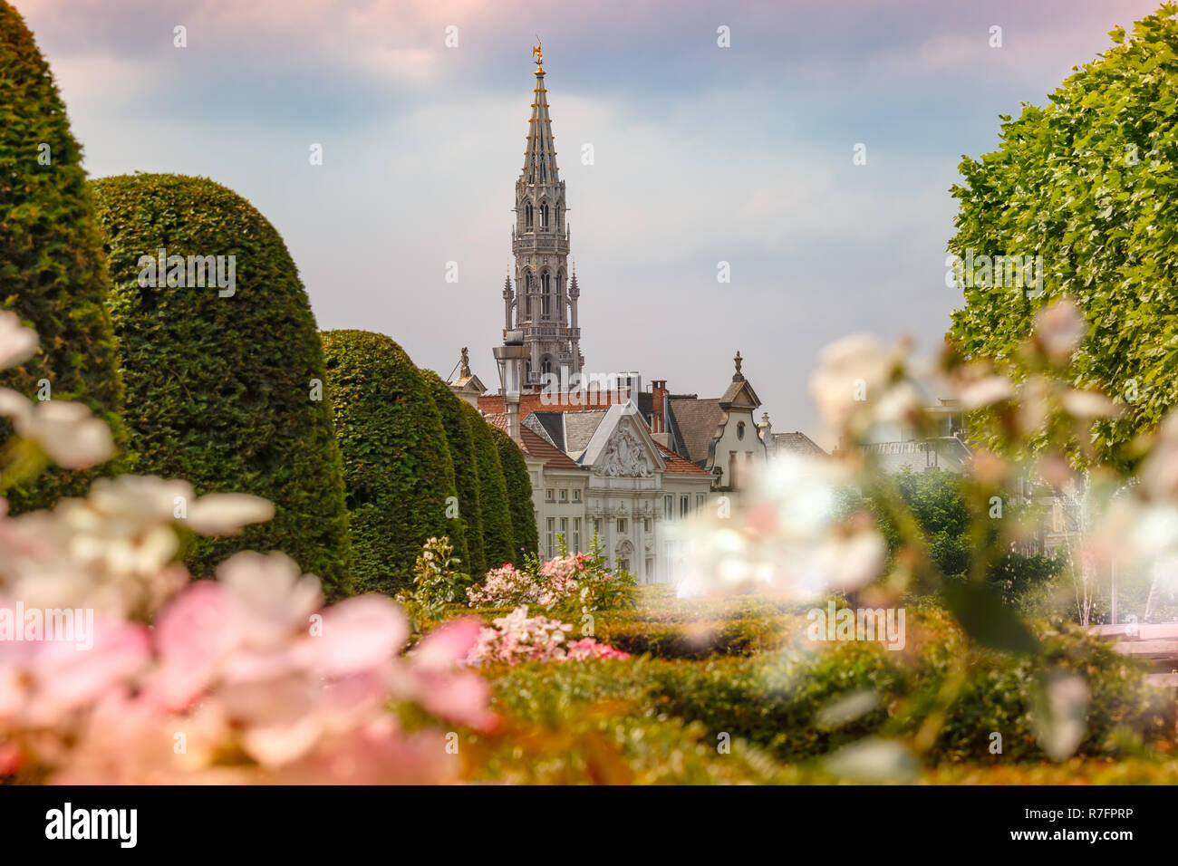 Brussels City Hall in Brüssel, Belgien Stockfoto