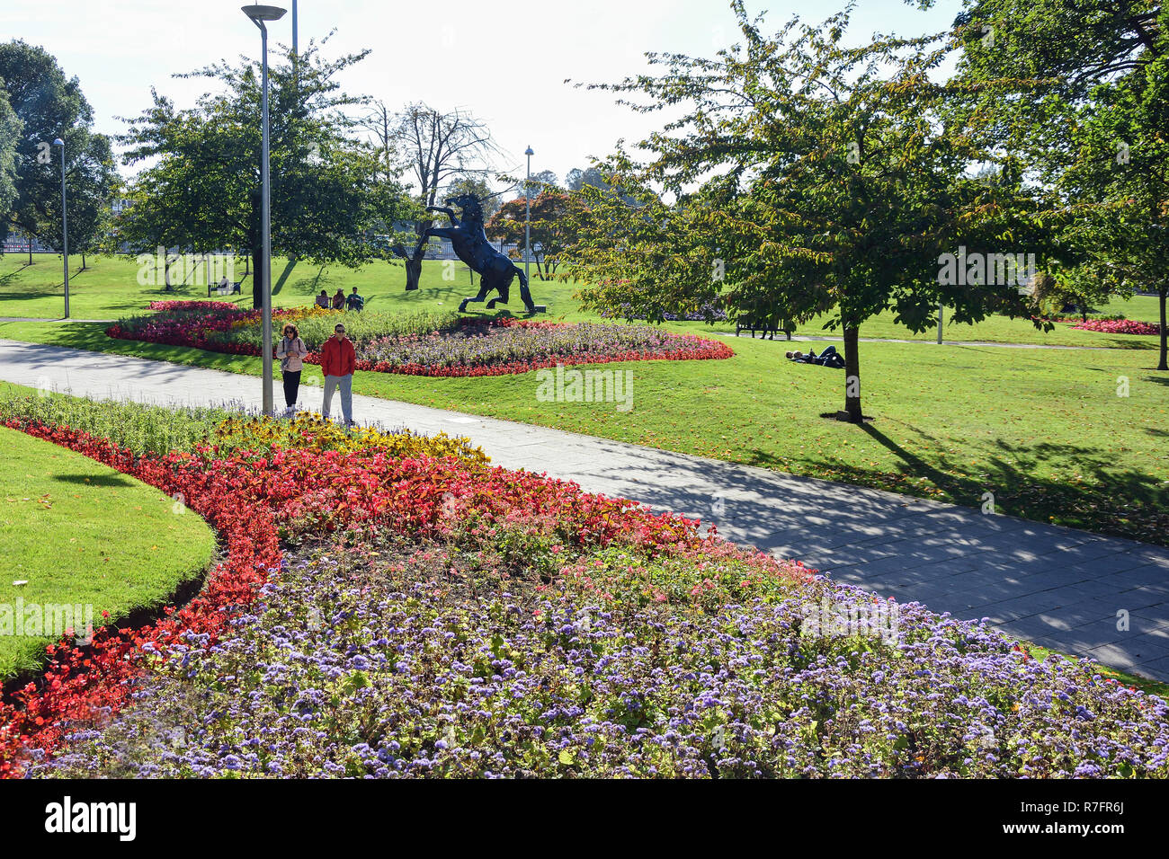 Greyfriars Green, Greyfriars Road, Coventry, West Midlands, England, Vereinigtes Königreich Stockfoto