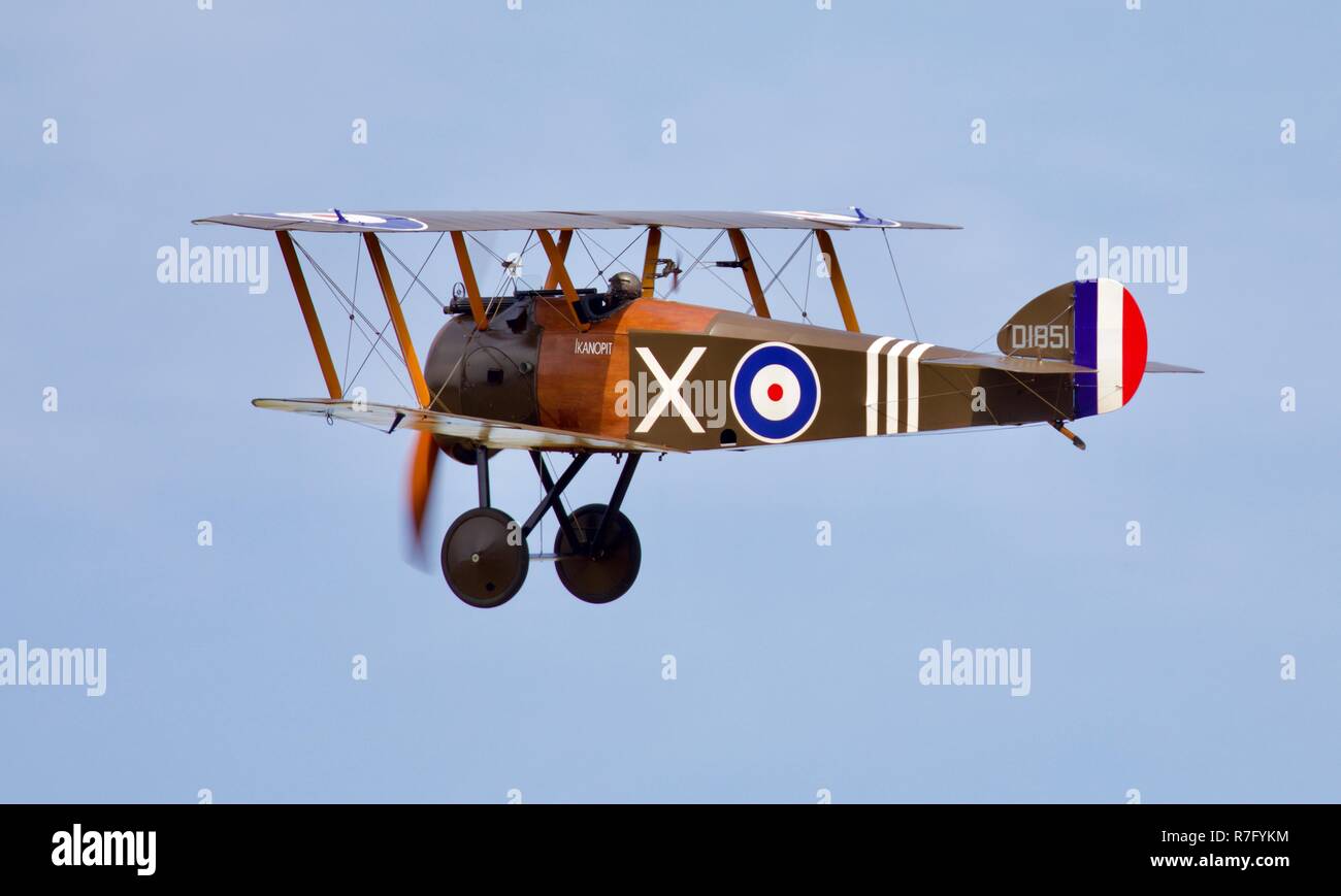 1918 Sopwith Camel' G-BZSC' Stockfoto