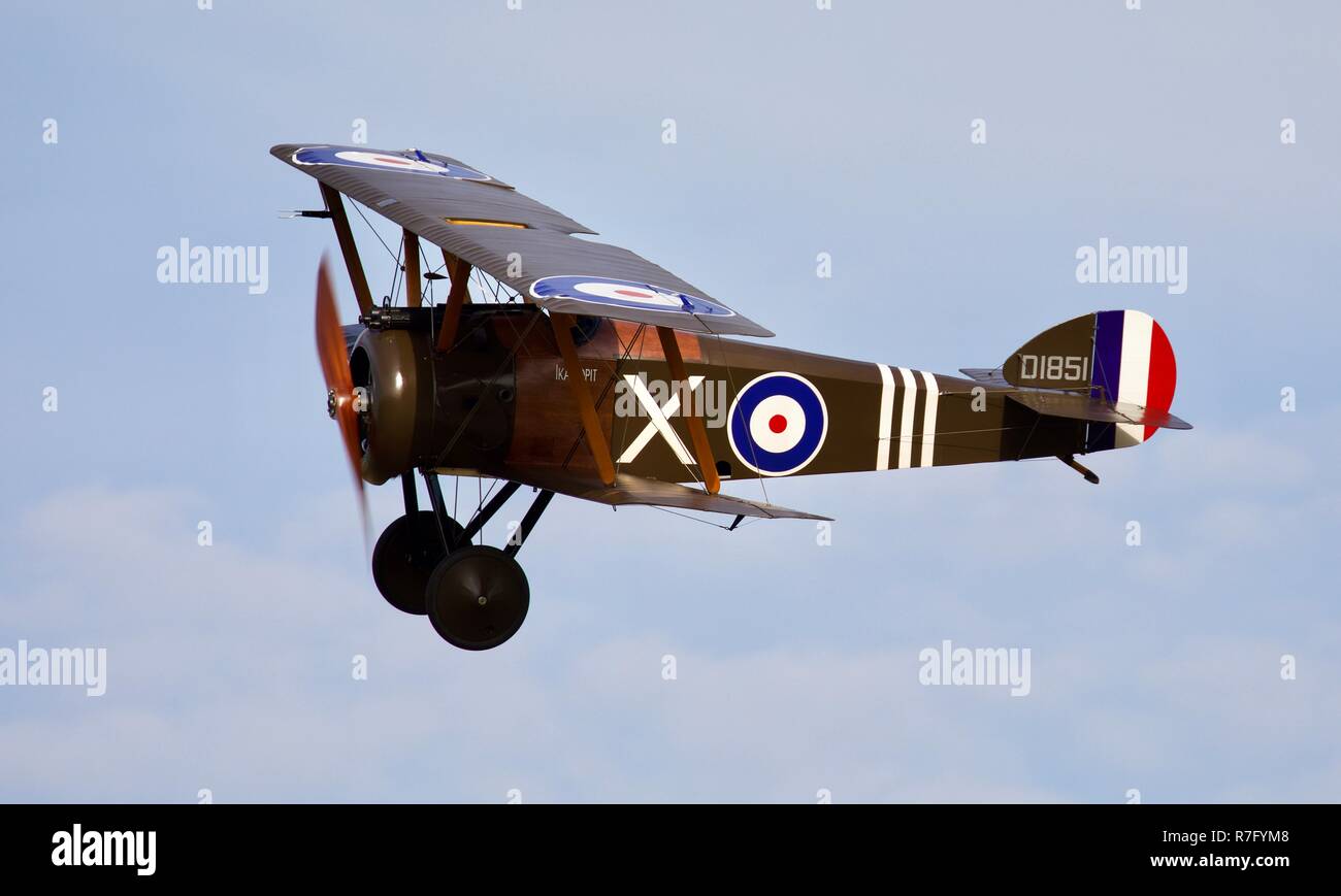 1918 Sopwith Camel' G-BZSC' Stockfoto