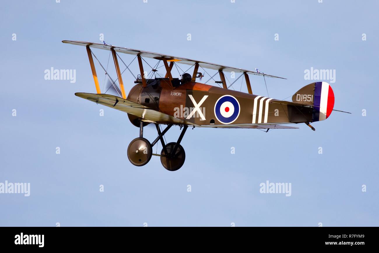 1918 Sopwith Camel' G-BZSC' Stockfoto