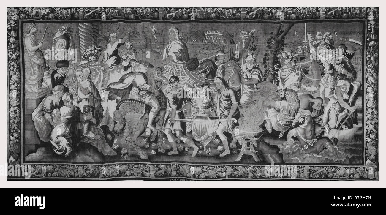 Den triumphalen Einzug in Babylon und in der Schlacht von granicus Stockfoto