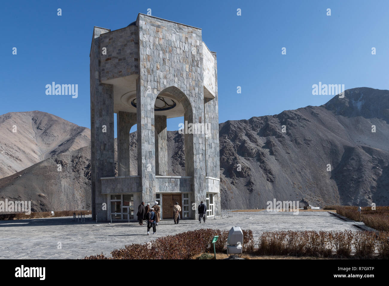 Der Kommandant Massoud Memorial, Pandschir-tal, pandschirtal Province, afghanistan Stockfoto