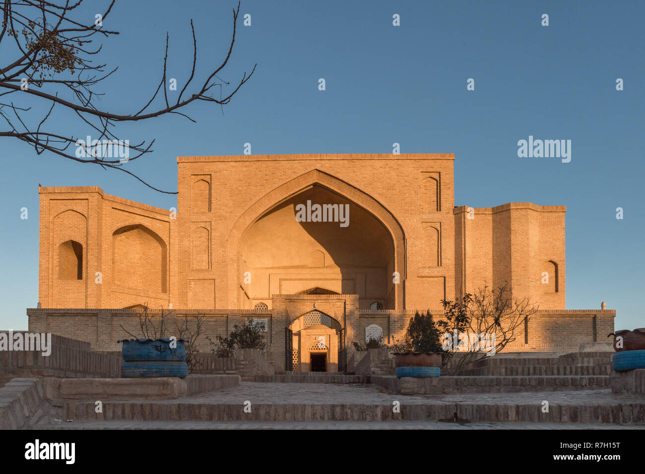 Shahzada Abdullah Schrein bei Sonnenuntergang, Herat, Provinz Herat, Afghanistan Stockfoto