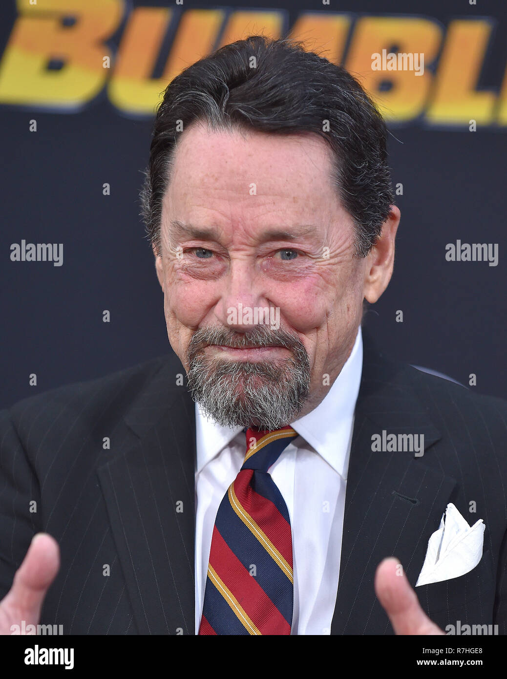 Hollywood, Kalifornien, USA. 9 Dez, 2018. Peter Cullen kommt für die Premiere des Films 'Hummel' an der Chinese Theater. Credit: Lisa O'Connor/ZUMA Draht/Alamy leben Nachrichten Stockfoto