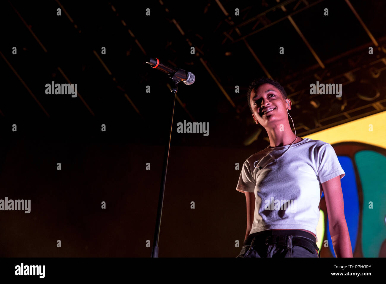 Toronto, Kanada. 09. Dezember 2018. Das Internet Sänger Syd Tha Kyd (Sydney Bennett) führt bei Rebel Nachtclub Credit: topconcertphoto/Alamy leben Nachrichten Stockfoto