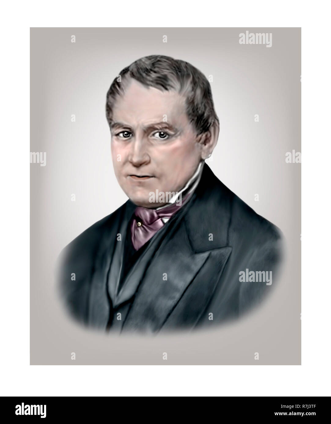Christian Leopold von Buch 1774 - 1853 Deutscher Geologe, Paläontologe Stockfoto