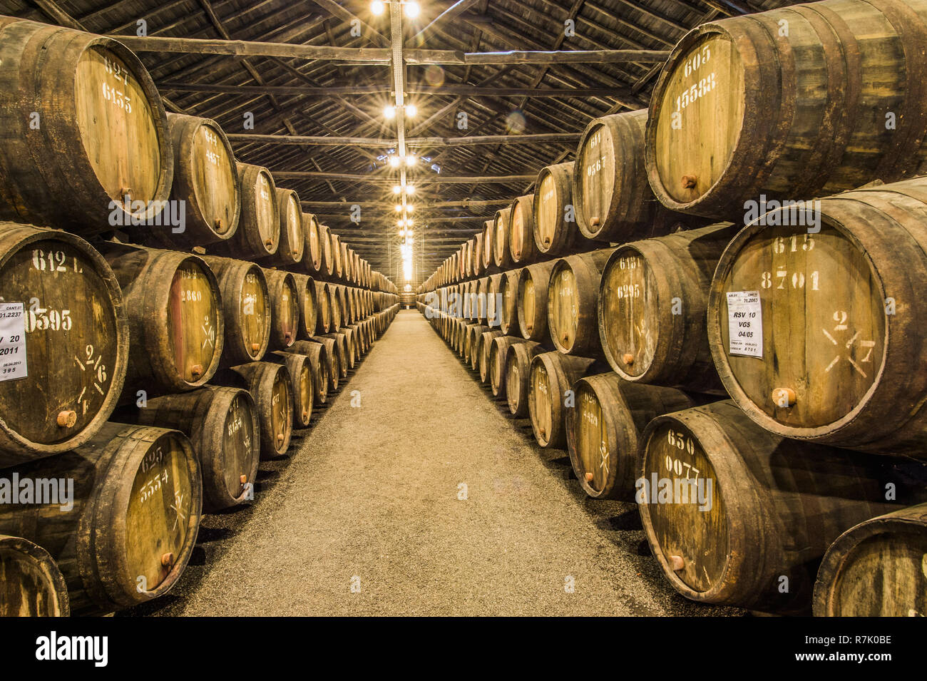 Taylor's Port Haus, Vila Nova de Gaia, Porto, Portugal Stockfoto