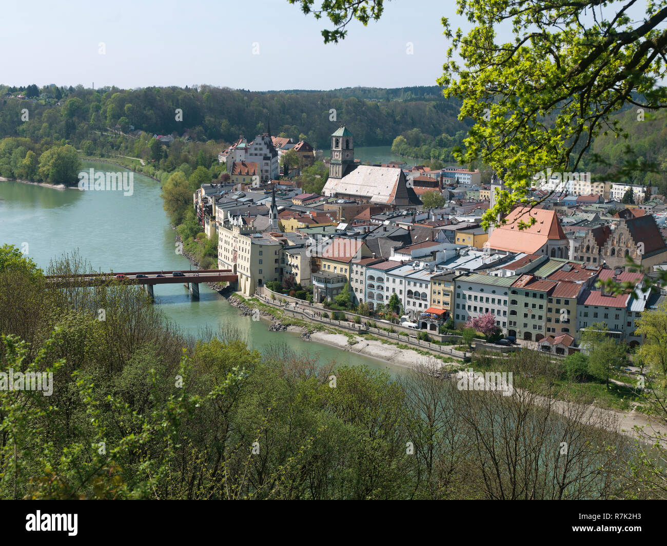 Wasserburg Am Inn Landkries Rosenheim Oberbayern Bayern