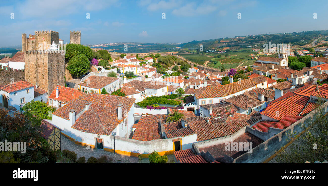 Obidos, Estremadura und Ribatejo, Portugal Stockfoto