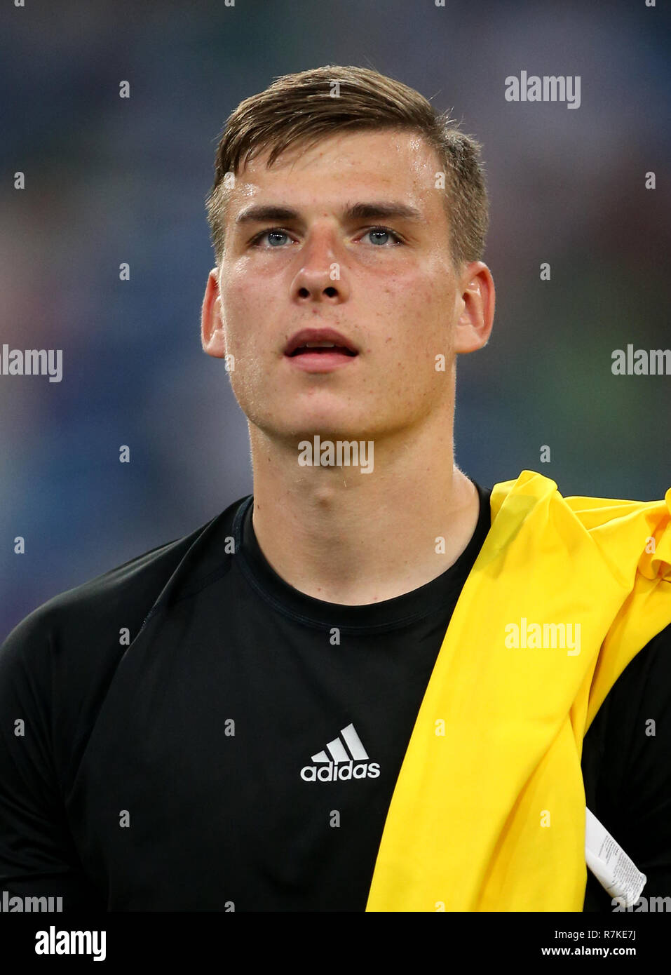 Spanien - La Liga Santander 2018-2019/(Real Madrid C.F. ) - Andriy Lunin Stockfoto