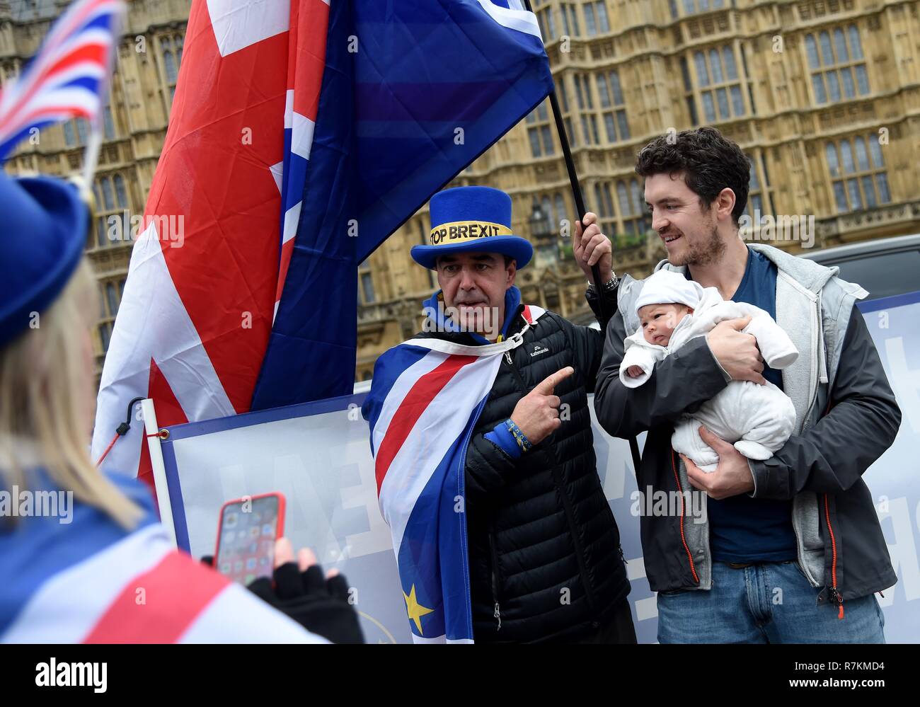 Brexit Proteste, Westminster, London Quelle: Finnbarr Webster/Alamy leben Nachrichten Stockfoto