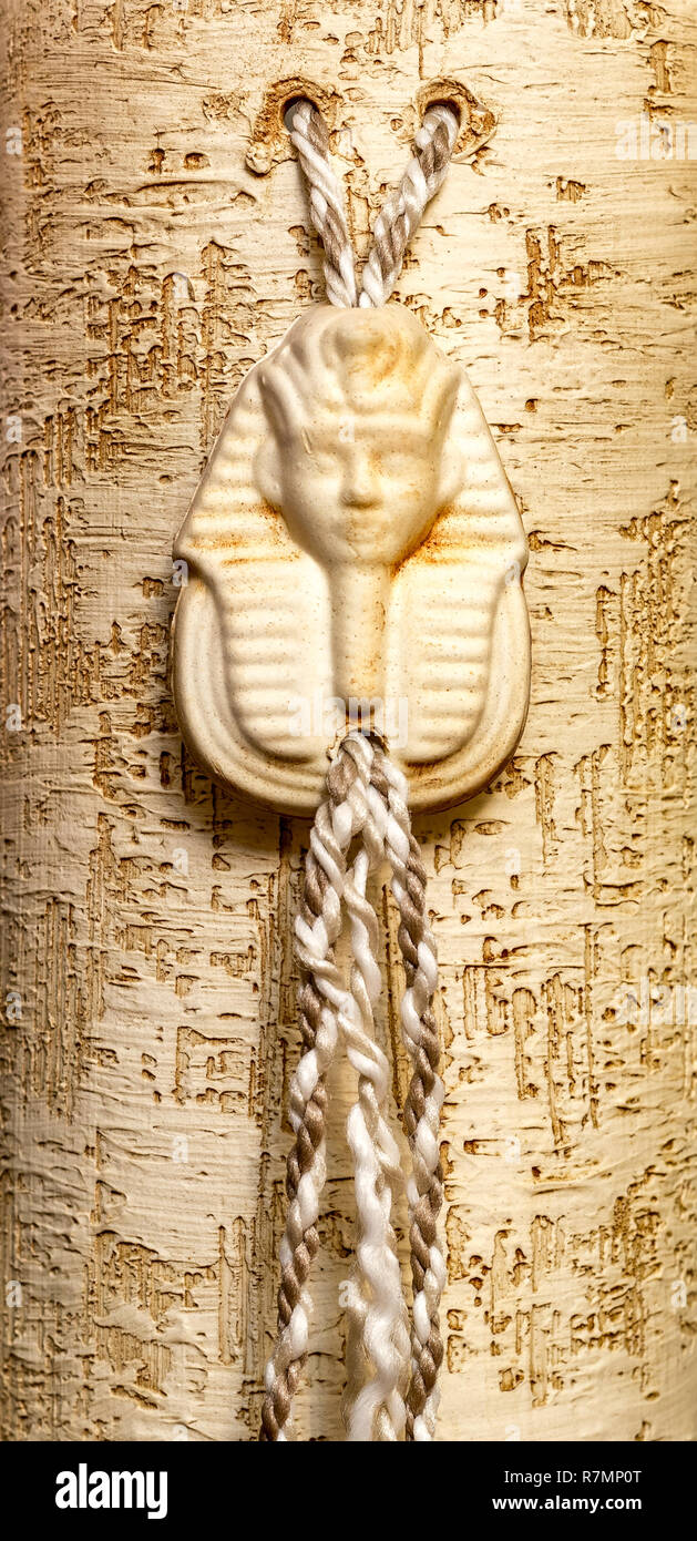 Die Aufhängung mit dem ägyptischen Pharao Stockfoto