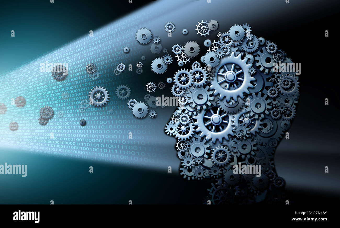 Bildschirm Zeit Beschädigung des Gehirns Psychologie und Technik Gesundheit betrifft wegen Internetsucht und kognitive Schäden physiologischen Wirkungen. Stockfoto