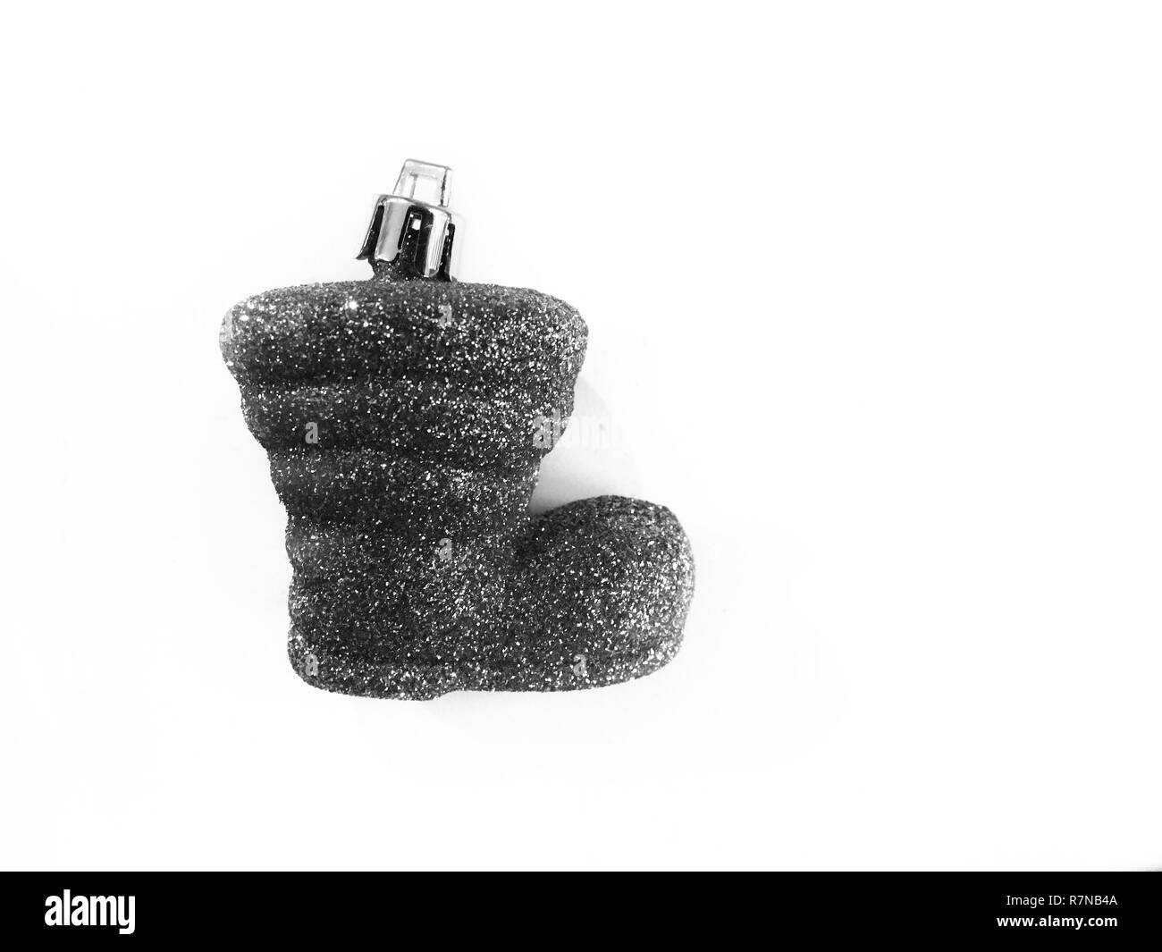 Aufnahme einer Dekoration allgemein verwendete Weihnachtsbäume zu schmücken Stockfoto