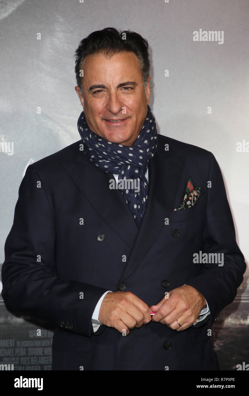 Westwood Ca Dezember 10 Andy Garcia Bei Der Weltpremiere Der Mule Im Regency Dorf Theater In Westwood Kalifornien Am 10 Dezember 2018 Credit Faye Sadou Mediapunch Stockfotografie Alamy