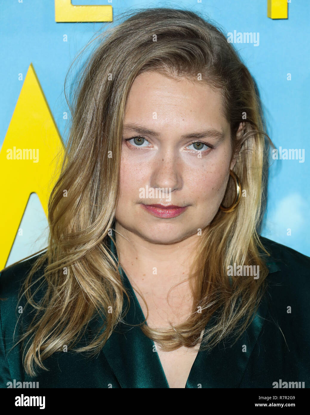 Los Angeles, USA. 10. Dez 2018. Schauspielerin Merritt Wever kommt an der Los Angeles Premiere von Universal Pictures und DreamWorks Pictures'' Willkommen bei Marwen' Kinos ArcLight Hollywood am Dezember 10, 2018 in Hollywood, Los Angeles, Kalifornien, Vereinigte Staaten. (Foto von Xavier Collin/Image Press Agency) Quelle: Bild Presse Agentur/Alamy leben Nachrichten Stockfoto