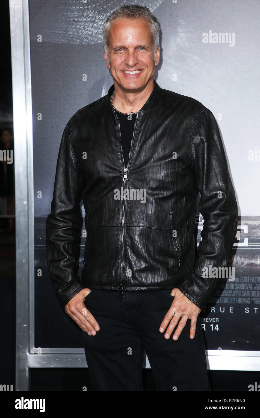 WESTWOOD, Los Angeles, CA, USA - Dezember 10: Schauspieler Patrick Fabian kommt an der Los Angeles Premiere von Warner Bros. Pictures' "Maultier" im Regency Dorf Theater am Dezember 10, 2018 in Westwood, Los Angeles, Kalifornien, Vereinigte Staaten. (Foto durch Image Press Agency) Stockfoto