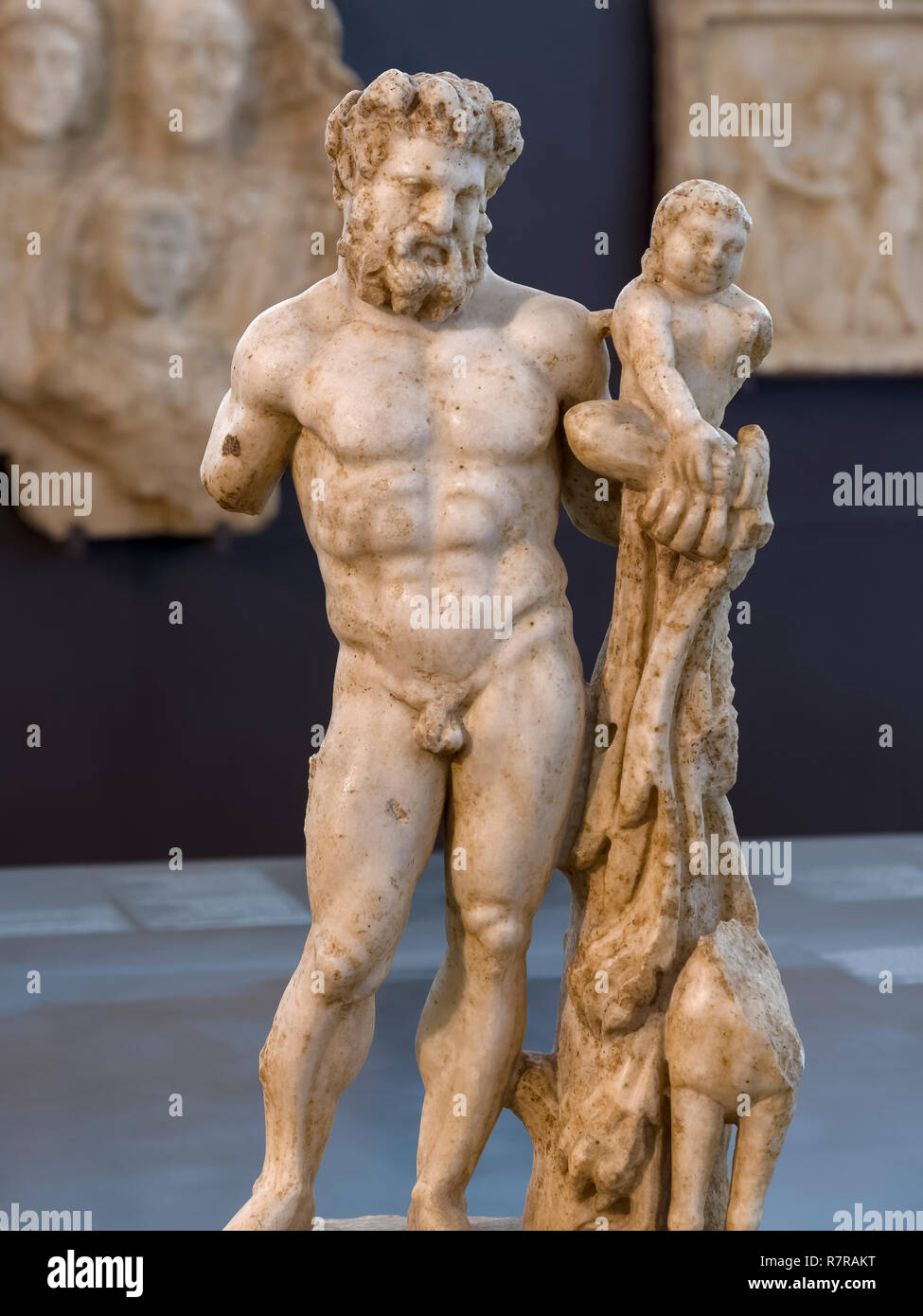 Römische Skulpturen in der Natioanal Museum, Belgrad, Serbien, Europa Stockfoto