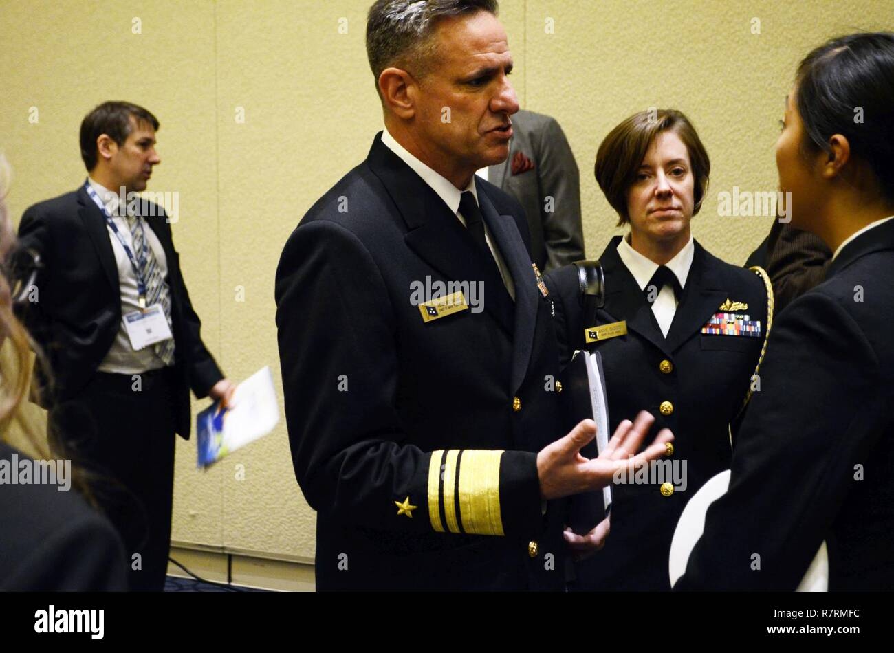 Us-Militär bei der Arbeit. Stockfoto