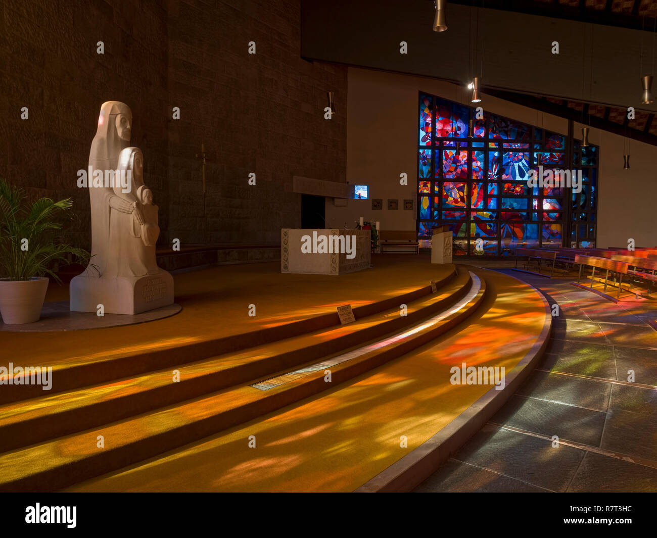 Pfarrkirche St. Joseph, Algund bei Meran, Region Süd Tyrol-Bolzano, Italien, Europa Stockfoto