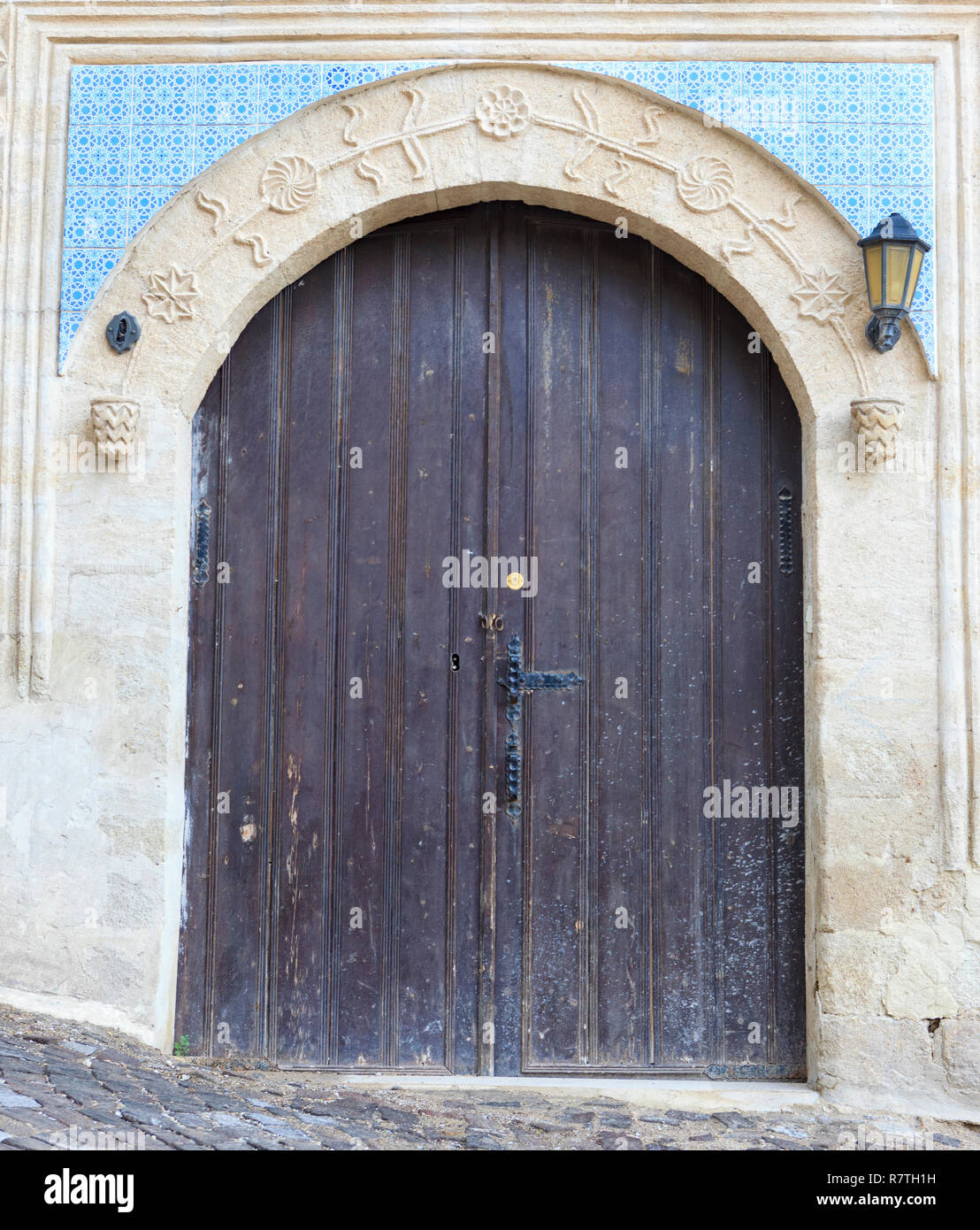 Tür von zu Hause in Selcuk - Türen von Kappadokien Serie Stockfoto