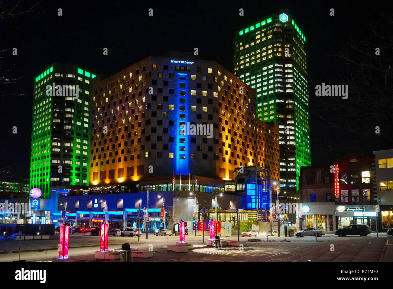 Montreal, Kanada, 10. Dezember, 2018.Complexe Desjardins Hauptsitz in Montreal. Credit: Mario Beauregard/Alamy leben Nachrichten Stockfoto