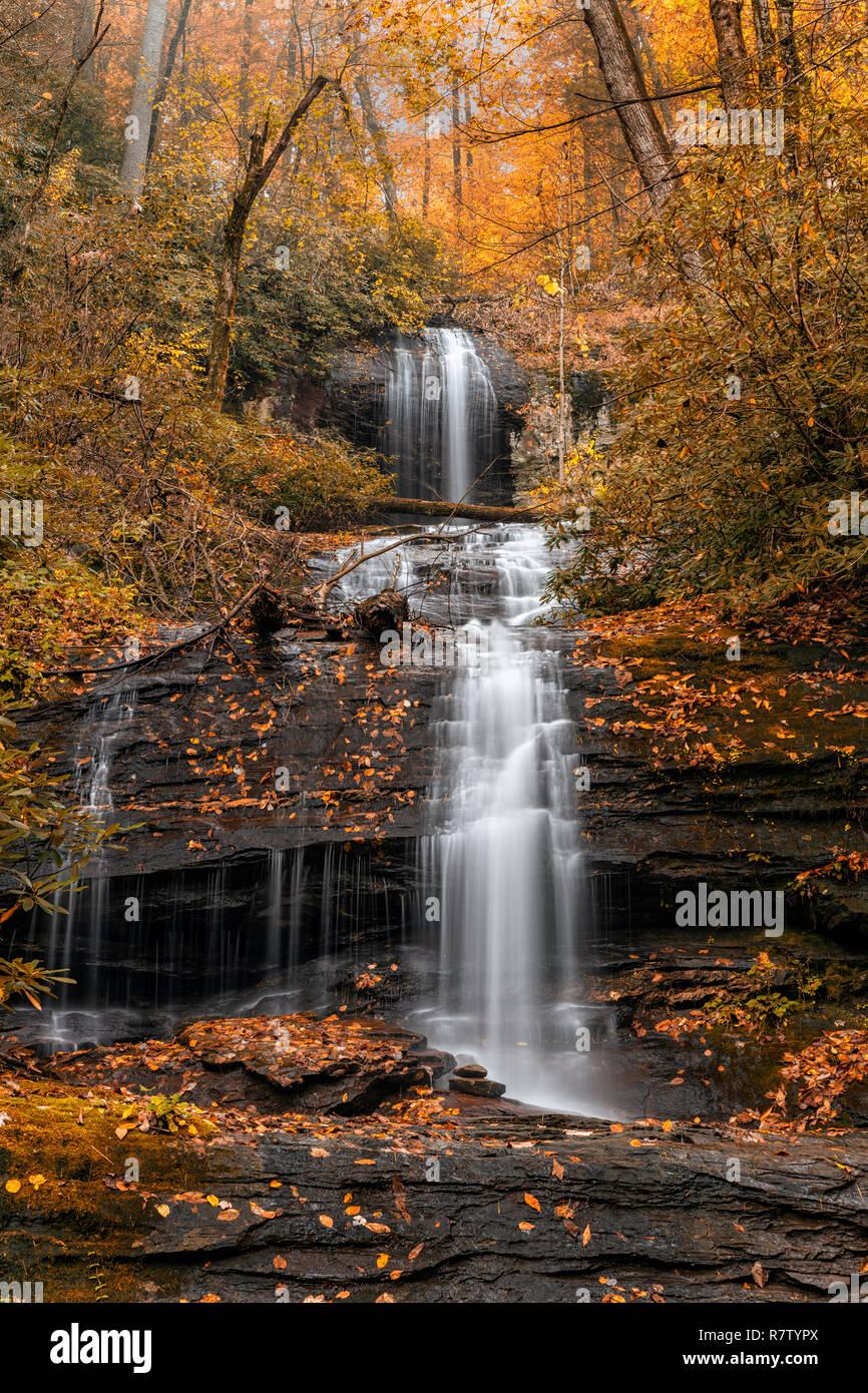 Amicalola Falls Stockfoto