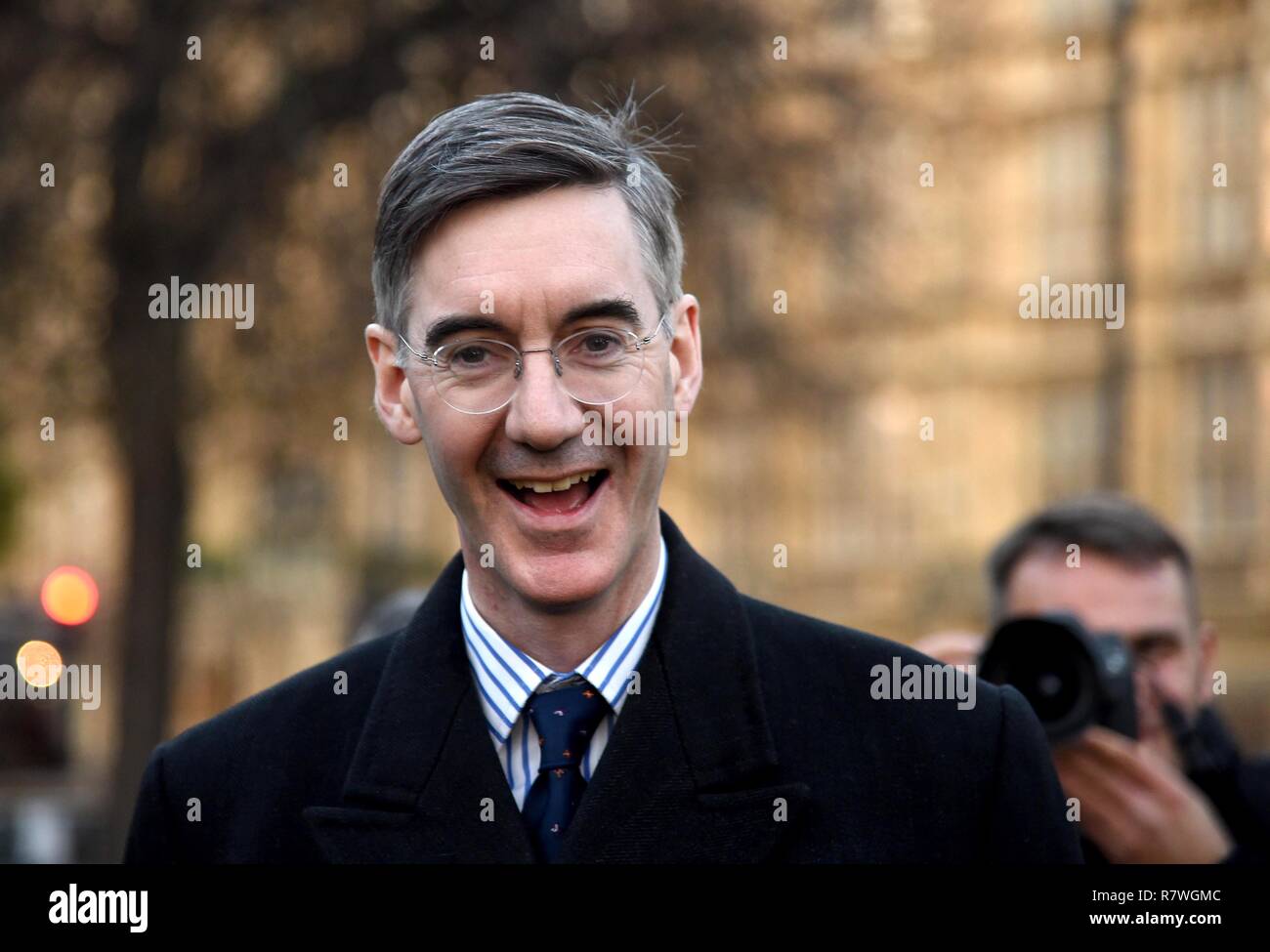 Jakob Rees-Mogg MP, Westminster, London Quelle: Finnbarr Webster/Alamy leben Nachrichten Stockfoto