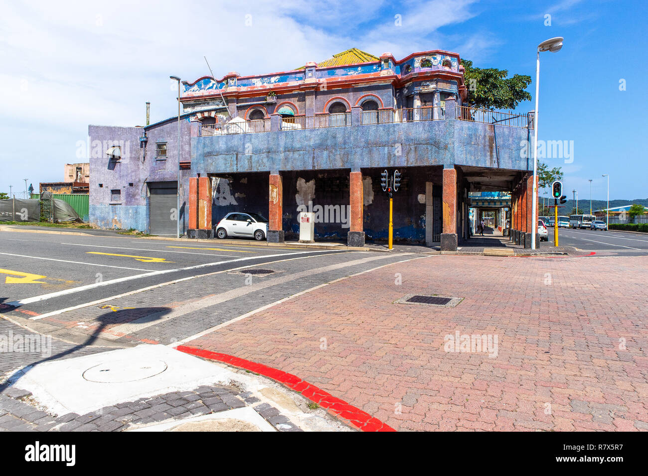 Mahatma Gandhi Road in Durban. Stockfoto