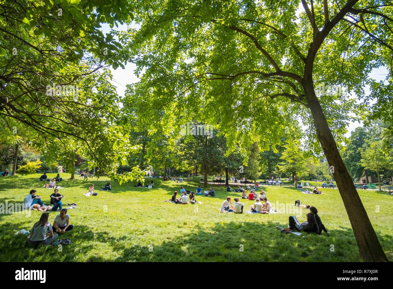 Frankreich, Paris, dem Parc Monceau Stockfoto