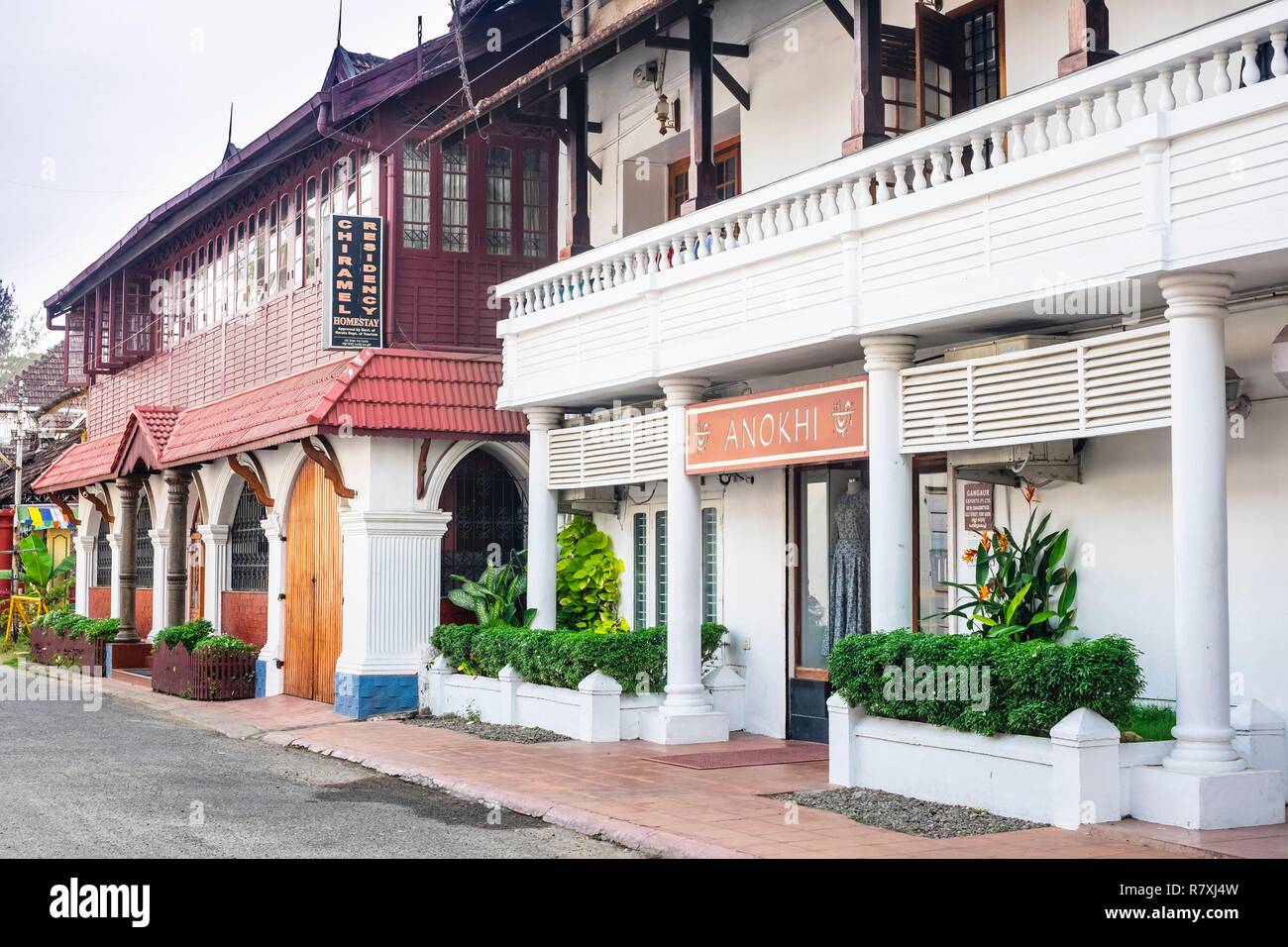 Inde, Bundesstaat Kerala, Kochi (Cochin), Fort Kochi (Cochin) Bezirk Stockfoto