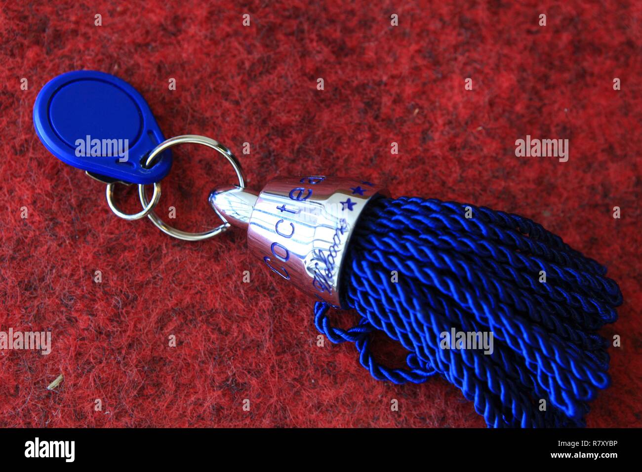 Frankreich, Alpes Maritimes, Villefranche-sur-Mer, das Welcome Hotel, Home Hafen von Cocteau, schrieb er Oedipus Rex für Strawinsky, der orphée Stück und die Gedichte von Opera Stockfoto