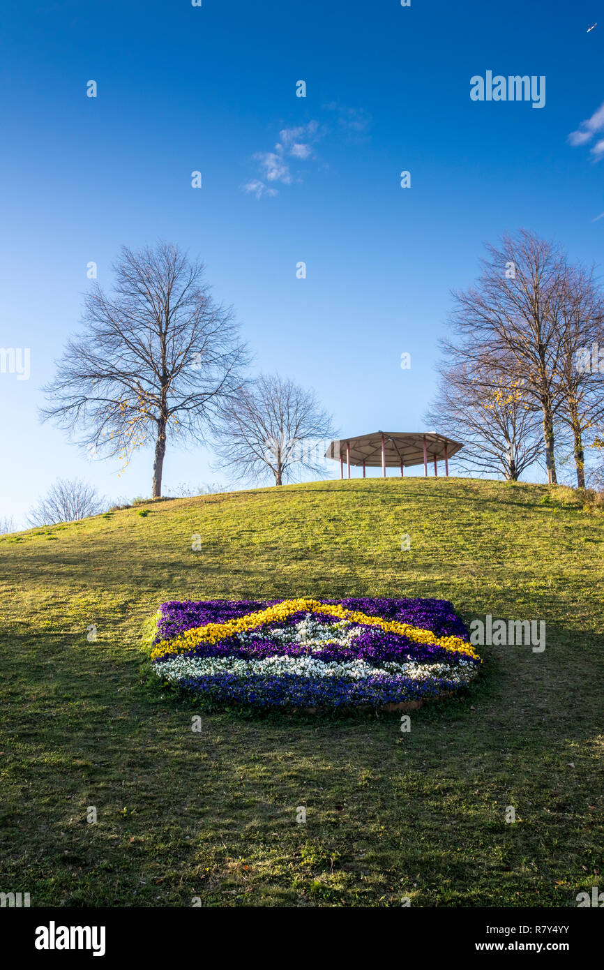 Poing Monopteros Stockfoto