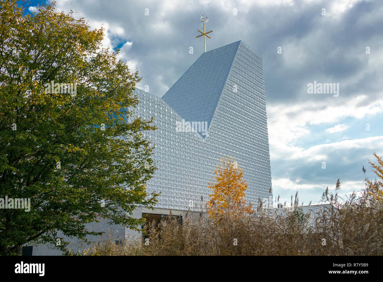Poing Kirche Stockfoto