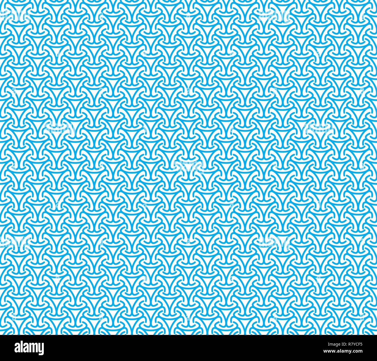 Abstrakt Blau nahtlose Hintergrund. Vector Illustration. Einfaches Muster Stock Vektor