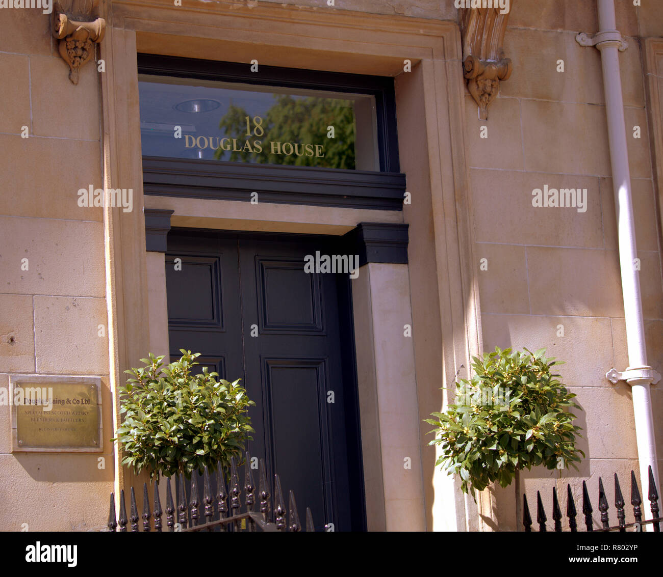 Douglas House Sitz der Split Douglas Laing & Co's,, Hunter Laing & Co Ltd, 16 Park Circus, Glasgow G3 6AX Stockfoto