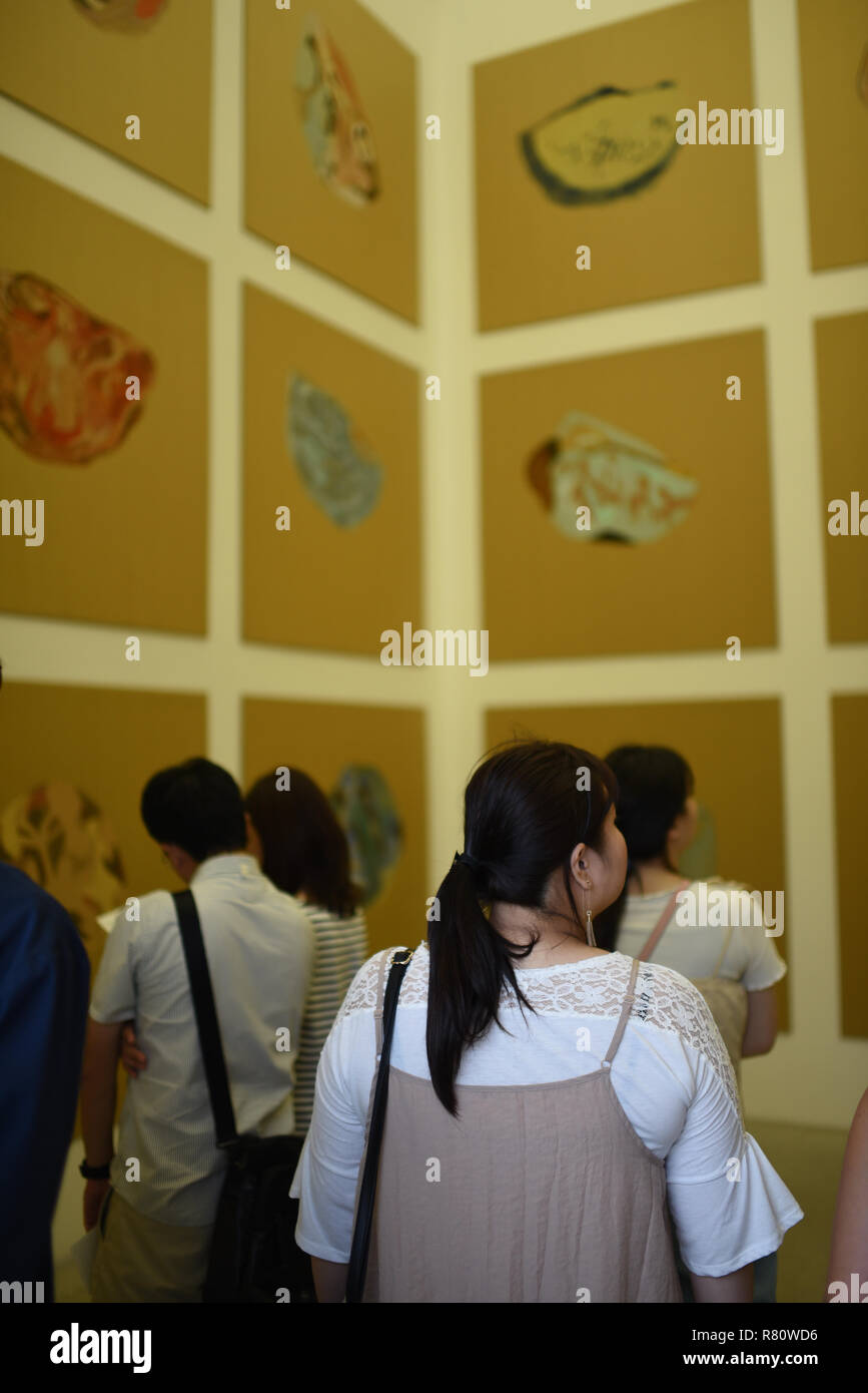 21. Jahrhundert Museum für Zeitgenössische Kunst, Kanazawa, Japan Stockfoto