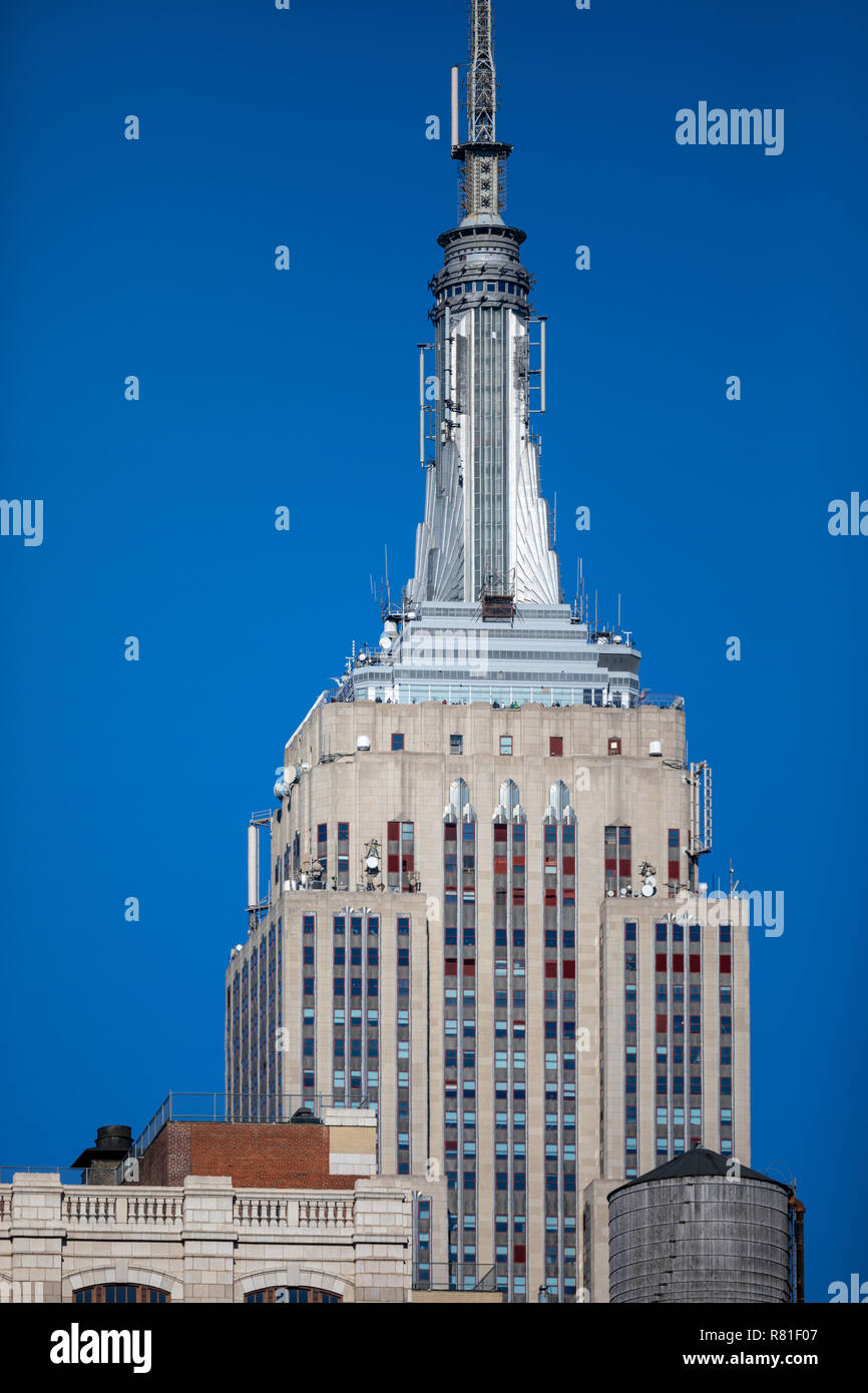 Empire State Building, New York City, USA. Stockfoto